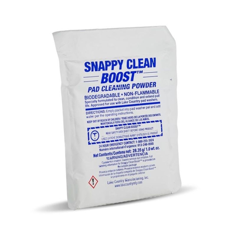 Lake Country Snappy Clean Boost Pad Cleaning Powder – 1.0 oz Packet